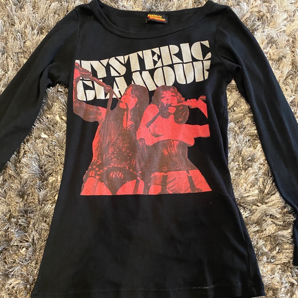 hysteric glamour long sleeve shirt